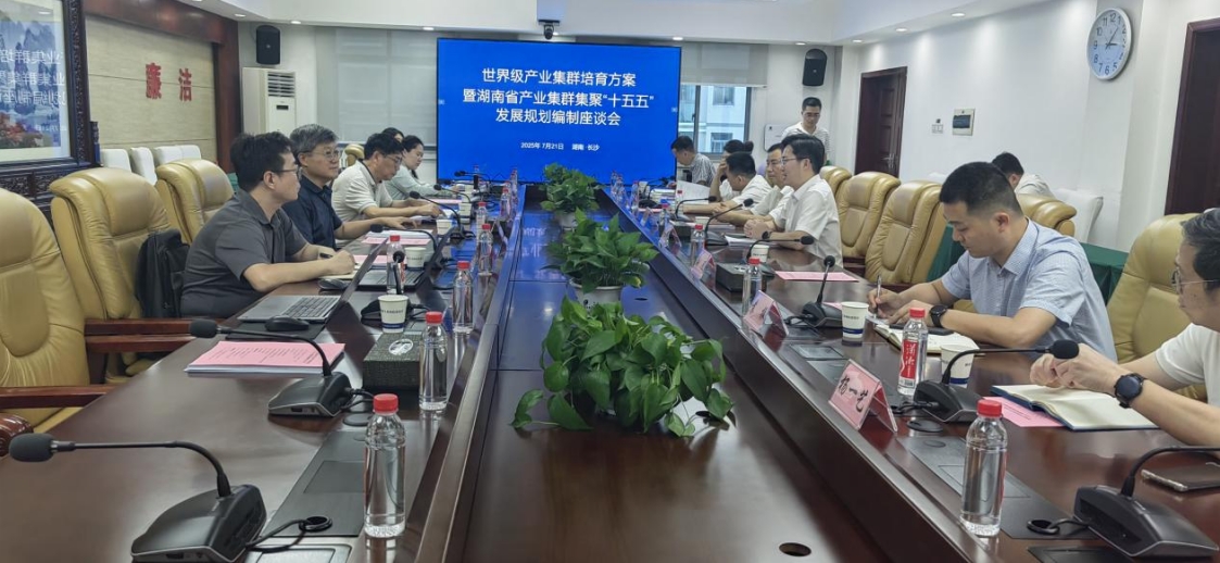 正式起航!湖南省蓄勢聚能駛向世界級產業集群新未來 ——我院作為智庫支持